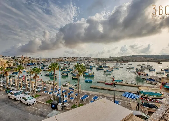 Seaview Townhouse, Steps From Market By 360 Estates Apartment Marsaxlokk