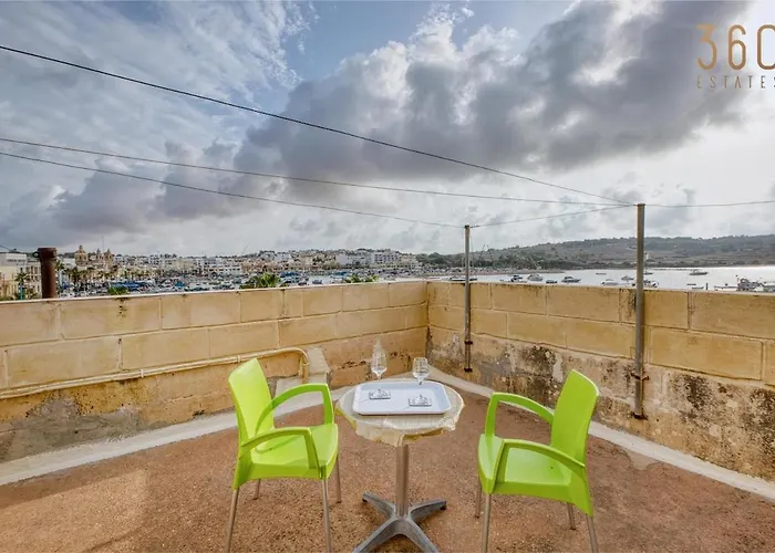 Seaview Townhouse, Steps From Market By 360 Estates Apartment Marsaxlokk