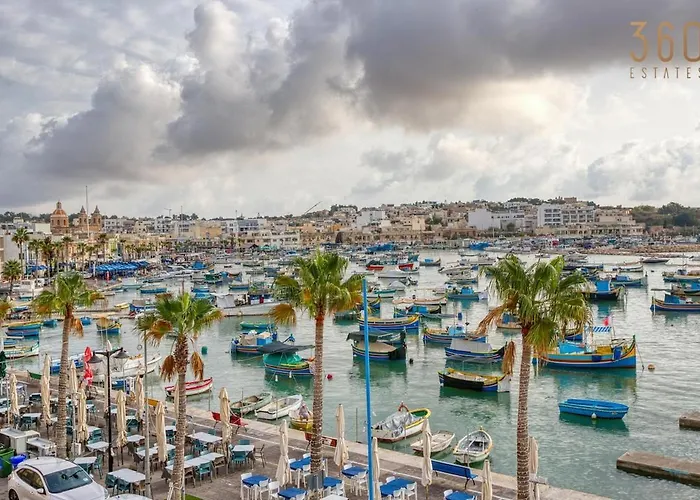 Apartment Seaview Townhouse, Steps From Market By 360 Estates Marsaxlokk